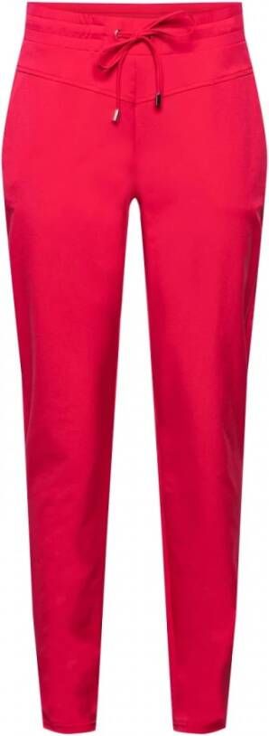 &Co Woman Joggingbroek Rood Dames