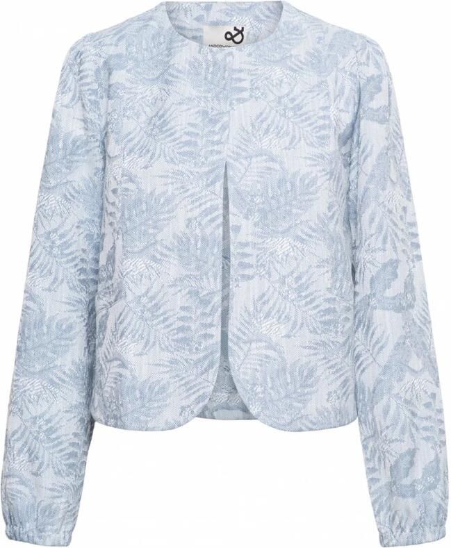 &Co Woman Lichtgewicht Jas Blue Dames
