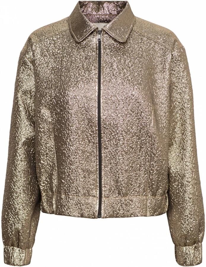&Co Woman Lichtgewicht Jas Yellow Dames