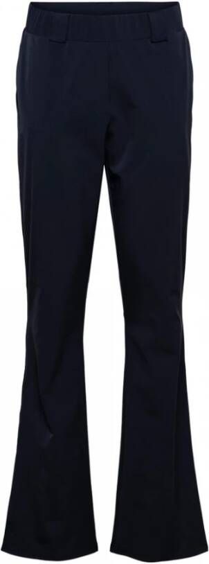 &Co Woman lope Flare Travel Pants Blauw Dames