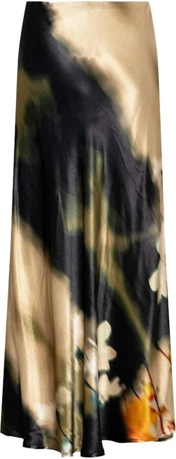 &Co Woman Maxi-rok met bloemenprint Multicolor Dames - Foto 4