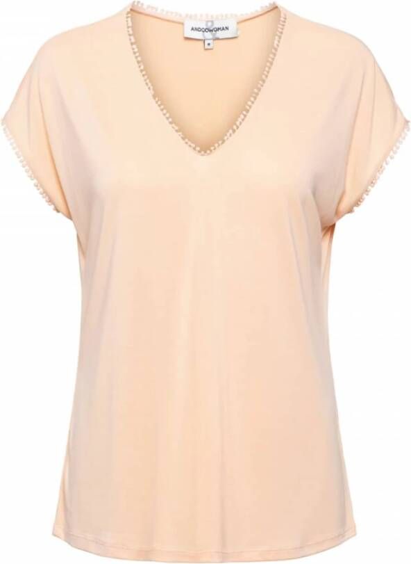 &Co Woman Melanie OS-Soft Peach Oranje Dames