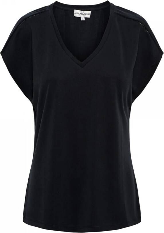 &Co Woman Mila A-Black Zwart Dames