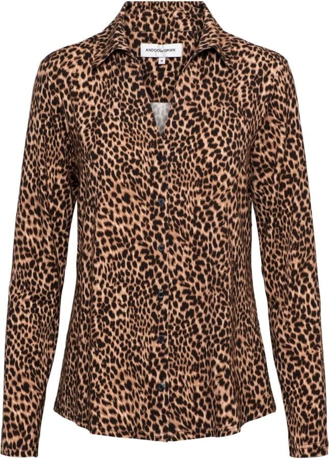 &Co Woman Overhemd met lange mouwen effen kleur Multicolor Dames - Foto 4