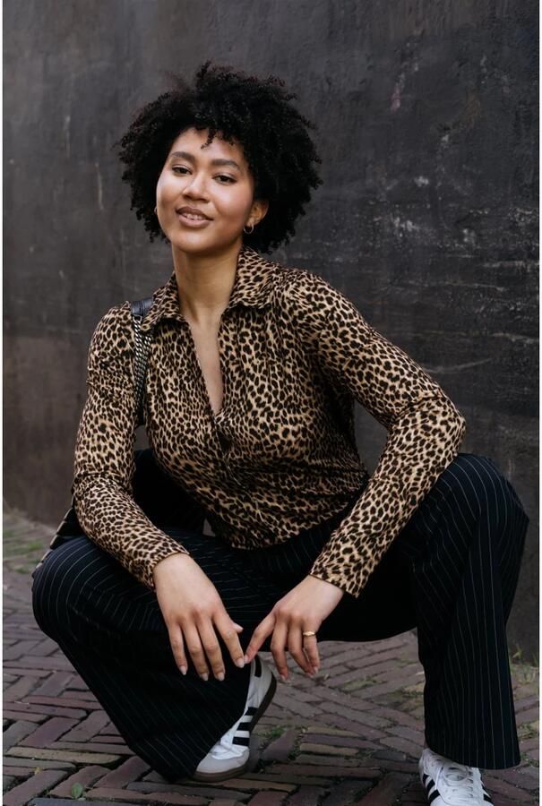&Co Woman Overhemd met lange mouwen effen kleur Multicolor Dames - Foto 5