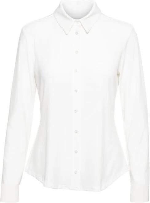 &Co Woman Oversized Hemd mit V-Ausschnitt White Dames - Foto 4