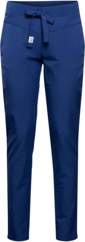 Co Woman Co Woman broek PEppe Travel Pa107 1 35080 Blauw Dames Kledingwinkel