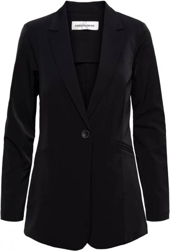 &Co Woman Philana Long Travel A-Black Zwart Dames