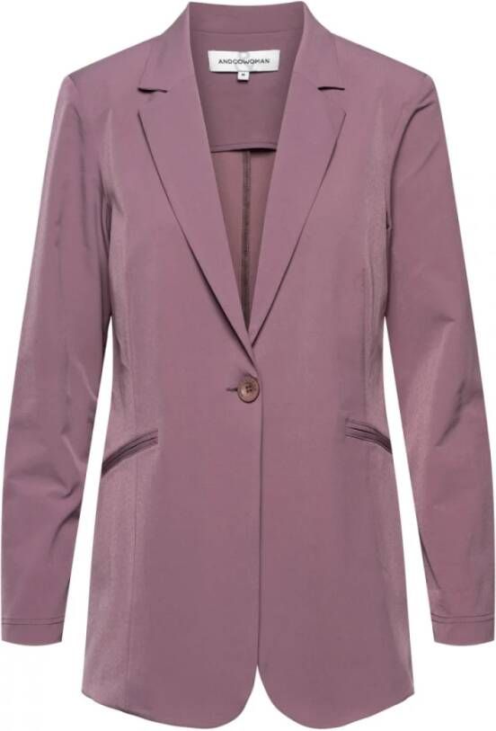 &Co Woman Philana Long Travel MU-Mauve Roze Dames