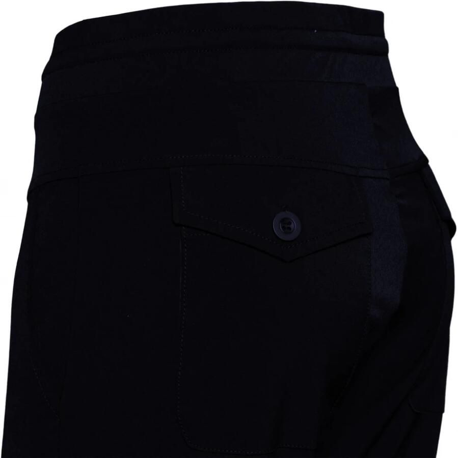 &Co Woman regular fit pantalon PENNY van travelstof marineblauw - Foto 4