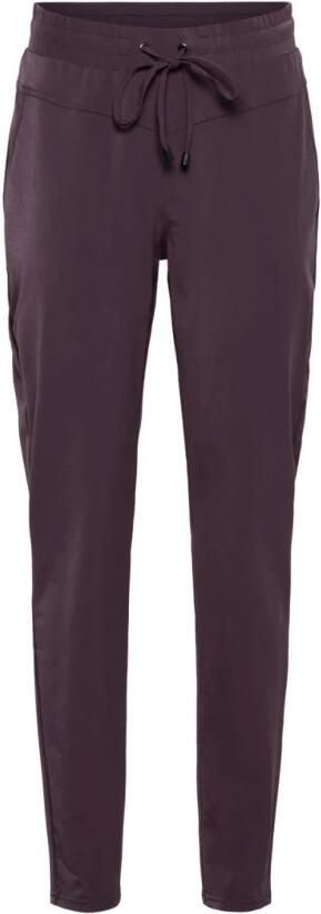 &Co Woman regular fit broek PENNY TRAVEL donkerpaars