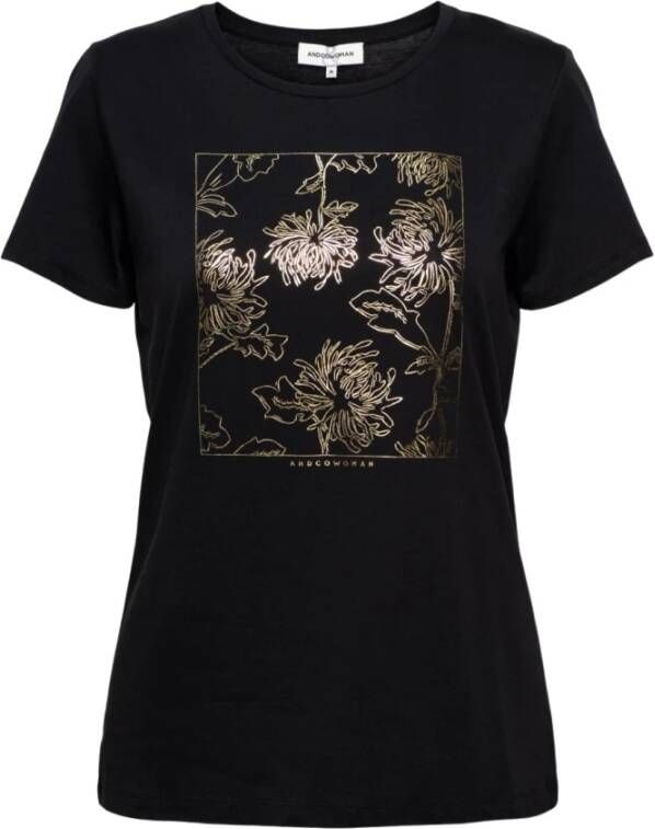 &Co Woman T-shirt Zwart Dames