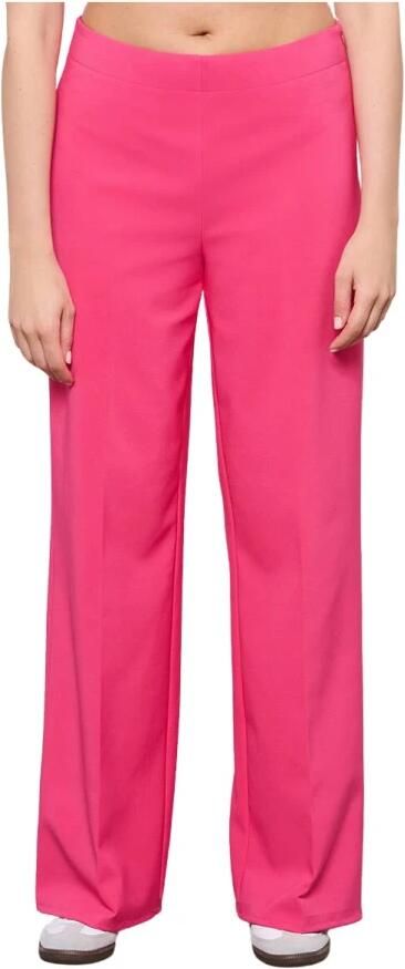 &Co Woman Wijde Broek Zomerse Stijl Pink Dames