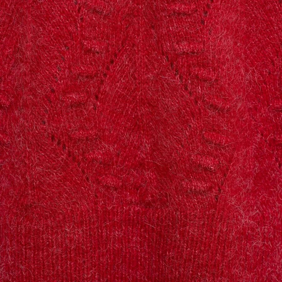 &Co Woman Rood Jacquard Gebreid Vest Red Dames - Foto 2