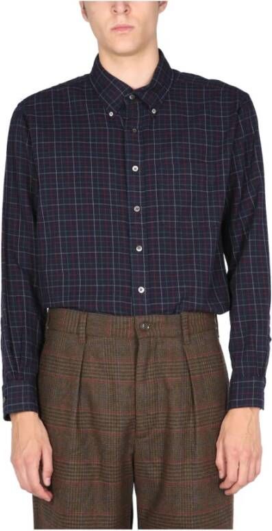 Engineered Garments 19 -eeuwse Overhemd Blauw Heren