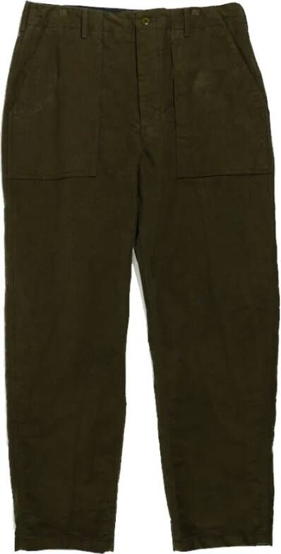 Engineered Garments Rechte broek Groen Heren