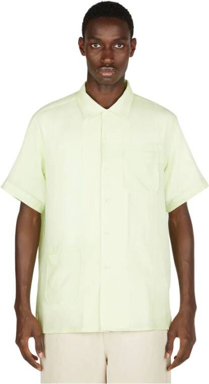 Engineered Garments Shirts Yellow Heren