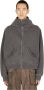 Entire Studios Gewassen Heavy Hooded Sweatshirt Black Heren - Thumbnail 1