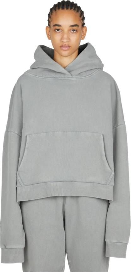 Entire Studios Oversize Grijze Katoenen Sweatshirt Gray Heren