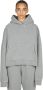 Entire Studios Oversize Grijze Katoenen Sweatshirt Gray Heren - Thumbnail 1