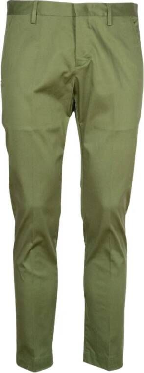 Entre amis Katoen Elastaan Broek Brown Heren