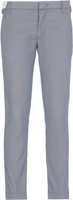 Entre amis Cropped Trousers Blauw Heren