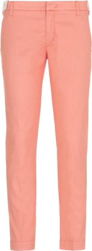 Entre amis Cropped Trousers Oranje Heren