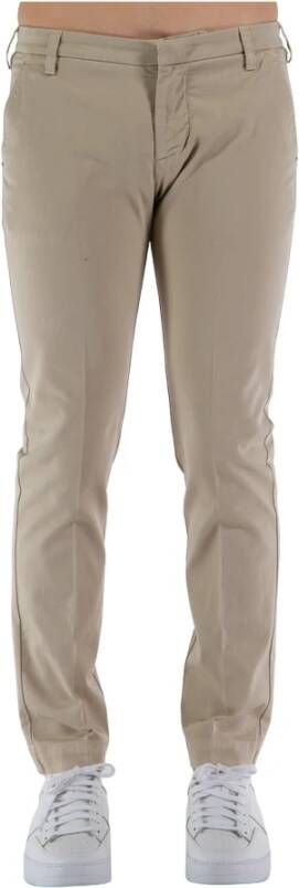 Entre amis Rechte broek Beige Heren