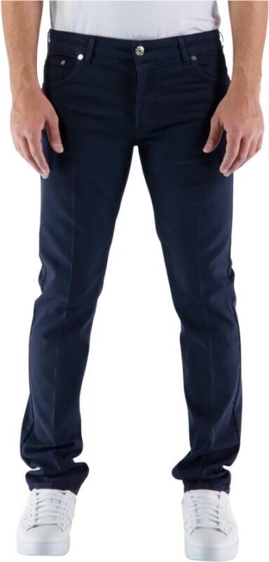 Entre amis Rechte broek Blauw Heren