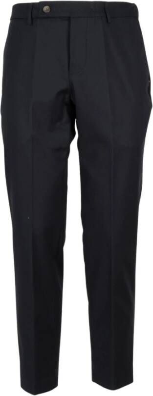 Entre amis Rechte Broek Zwart Heren