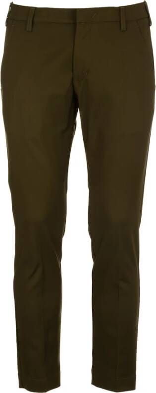 Entre amis Slim-fit broek Groen Heren