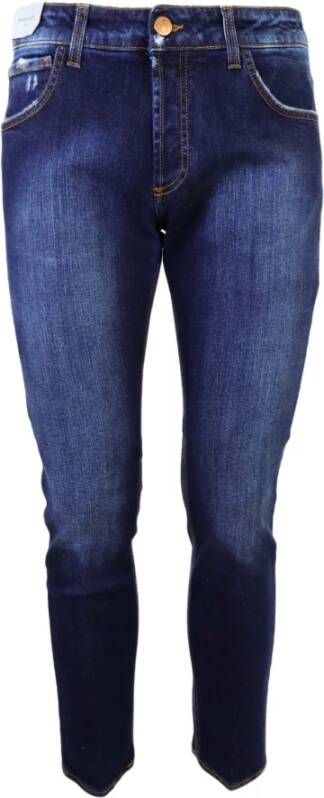 Entre amis Slim-fit Jeans Blauw Heren