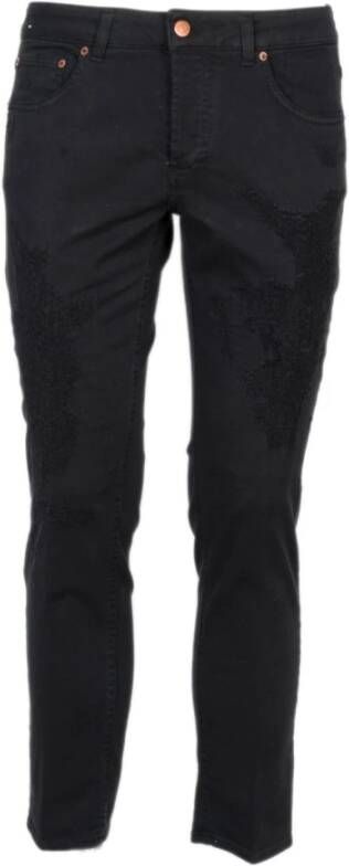 Entre amis Slim-fit jeans Zwart Heren