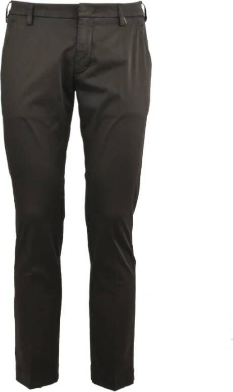 Entre amis Slim-fit Trousers Zwart Heren