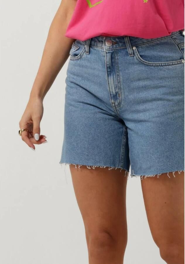 Envii Blauwe Denim Shorts voor de Zomer Blue Dames