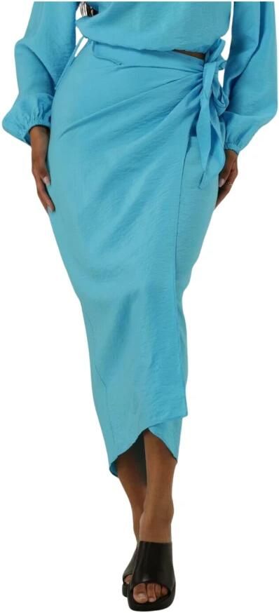 Envii Turquoise Midirok Enmallorca Skirt 6891 Blue Dames - Foto 3