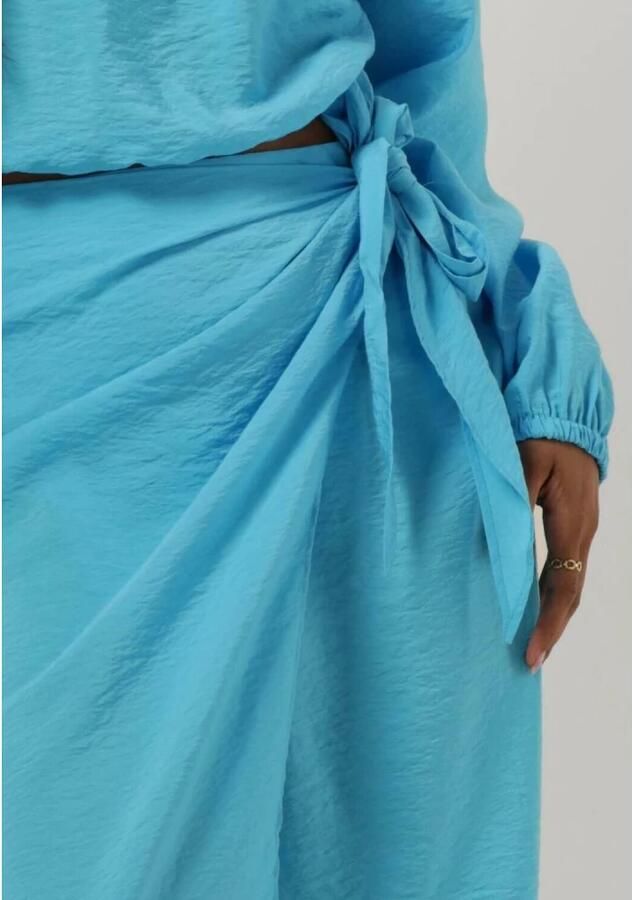 Envii Turquoise Midirok Enmallorca Skirt 6891 Blue Dames