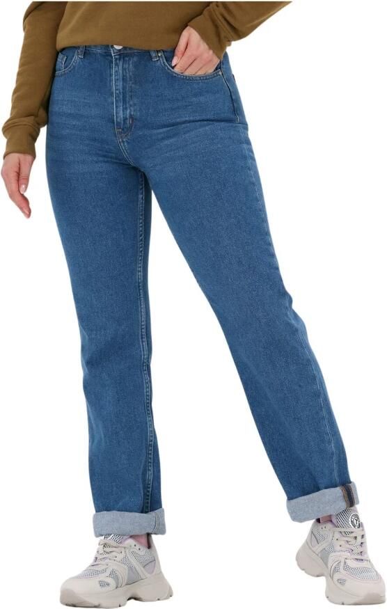 ENVII Dames Jeans Enbree Straight Jeans 6863 Blauw - Foto 5