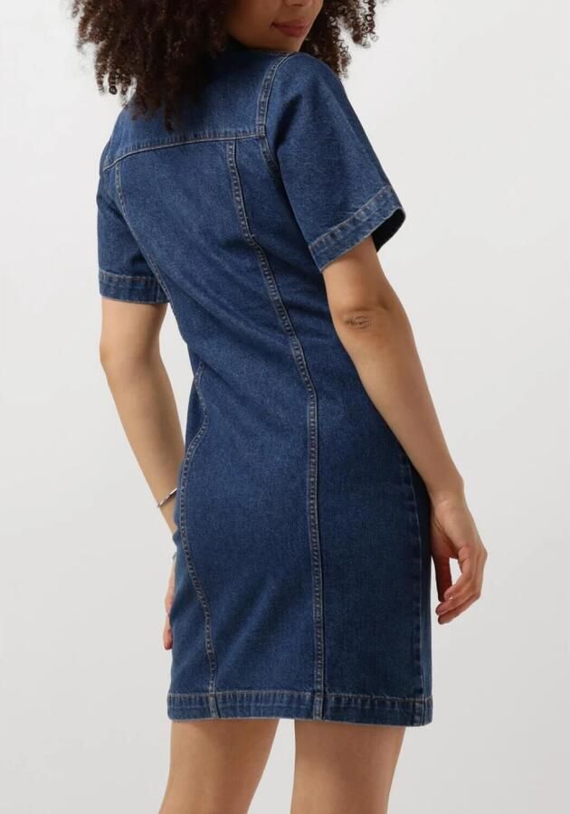 ENVII Dames Jurken Enace Ss Dress 6863 Donkerblauw - Foto 2