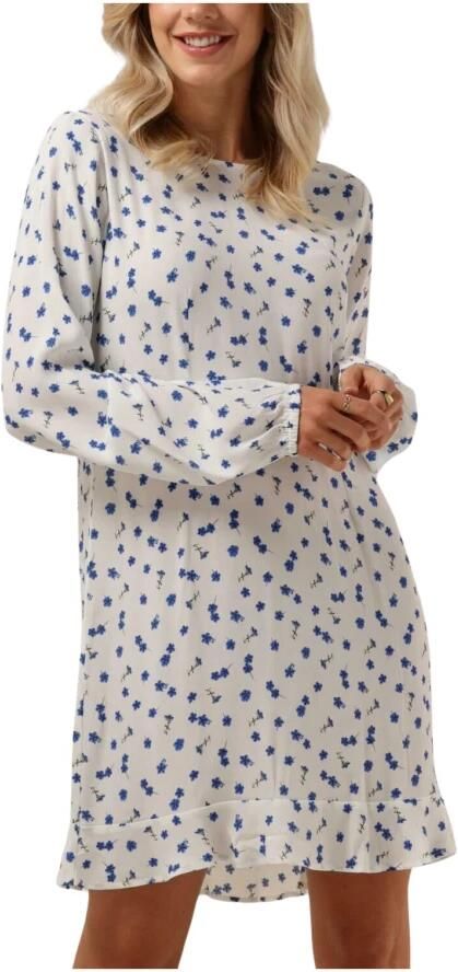 ENVII Dames Jurken Encherry Ls Dress Aop Wit - Foto 4