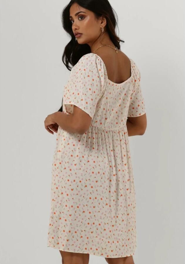 ENVII Dames Jurken Enrome Ss Dress Aop 7014 Gebroken Wit - Foto 2