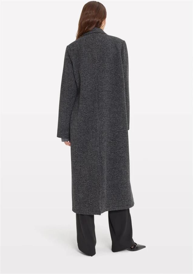 Envii Geruite Kate Jas Elegante Jas Gray Dames - Foto 2