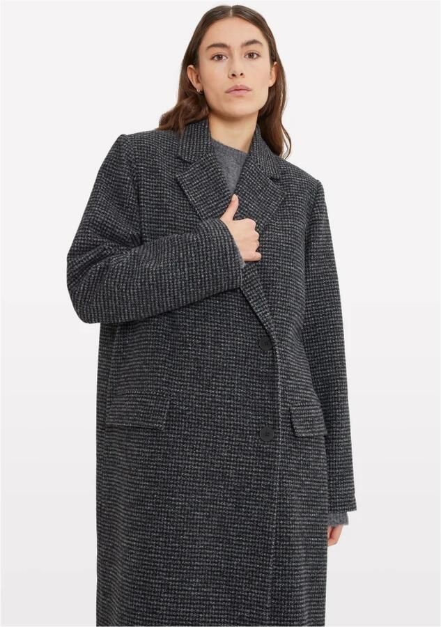 Envii Geruite Kate Jas Elegante Jas Gray Dames - Foto 3