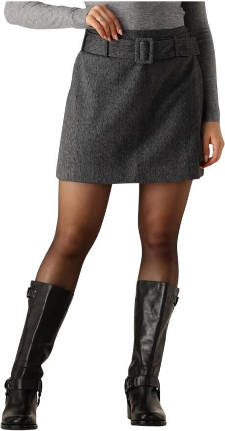 Envii Grijze Minirok voor veelzijdige outfits Gray Dames - Foto 3