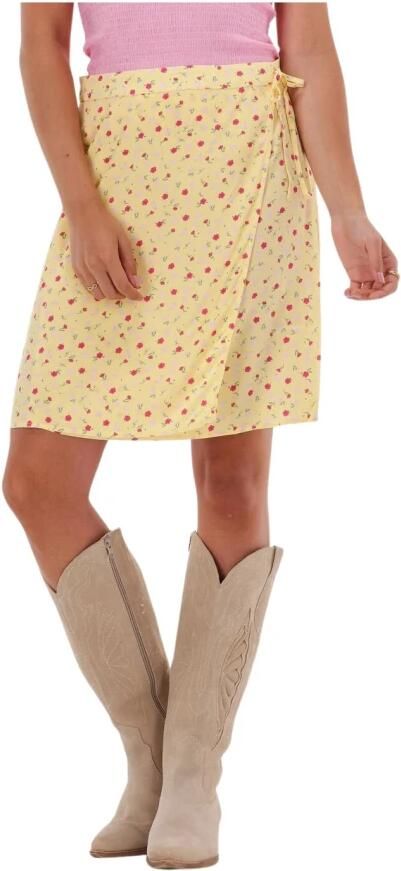 ENVII Dames Rokken Enmallow Short Skirt Aop 6891 Geel - Foto 6