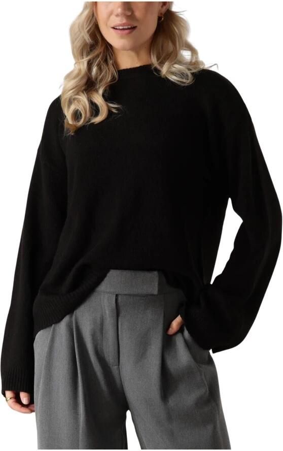 ENVII Dames Truien & Vesten Enorta Ls Knit 7213 Zwart - Foto 3