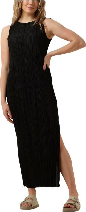 Envii Zwarte Maxi Jurk Encomo Sl Jurk Black Dames - Foto 3