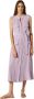 Equipment Kleed kleding met zakken en riem in de taille Purple Dames - Thumbnail 1