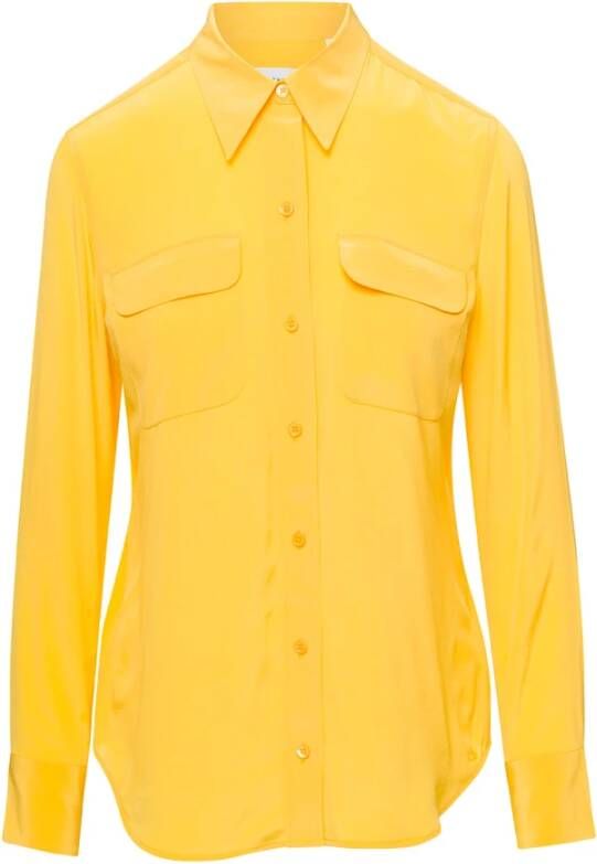 Equipment Shirts Yellow Dames