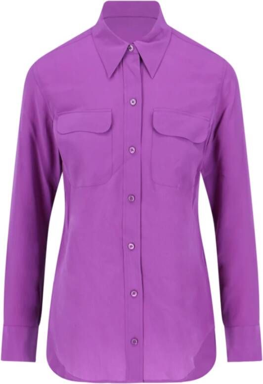 Equipment Shirts Purple Dames